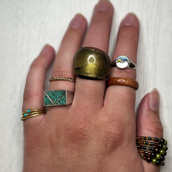 Woodland Vibes Ring Set - Picture 1 of 3